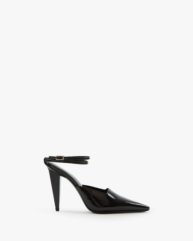 Sky Pump in Black Patent Leather